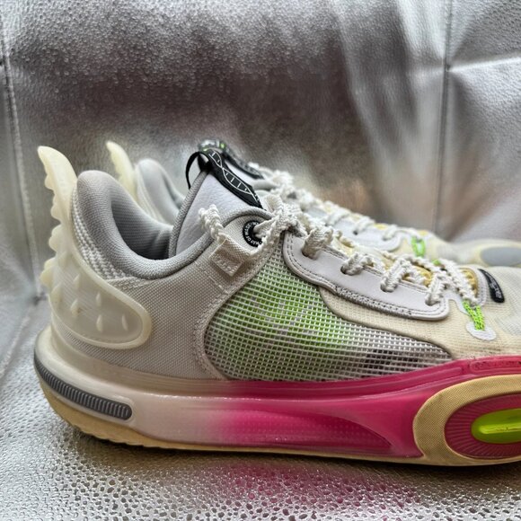 Size 9.5 Li-Ning Way of Wade All City 11 Blossom Mens Beige Sneaker‎ ABAT005-4 - Picture 2 of 9